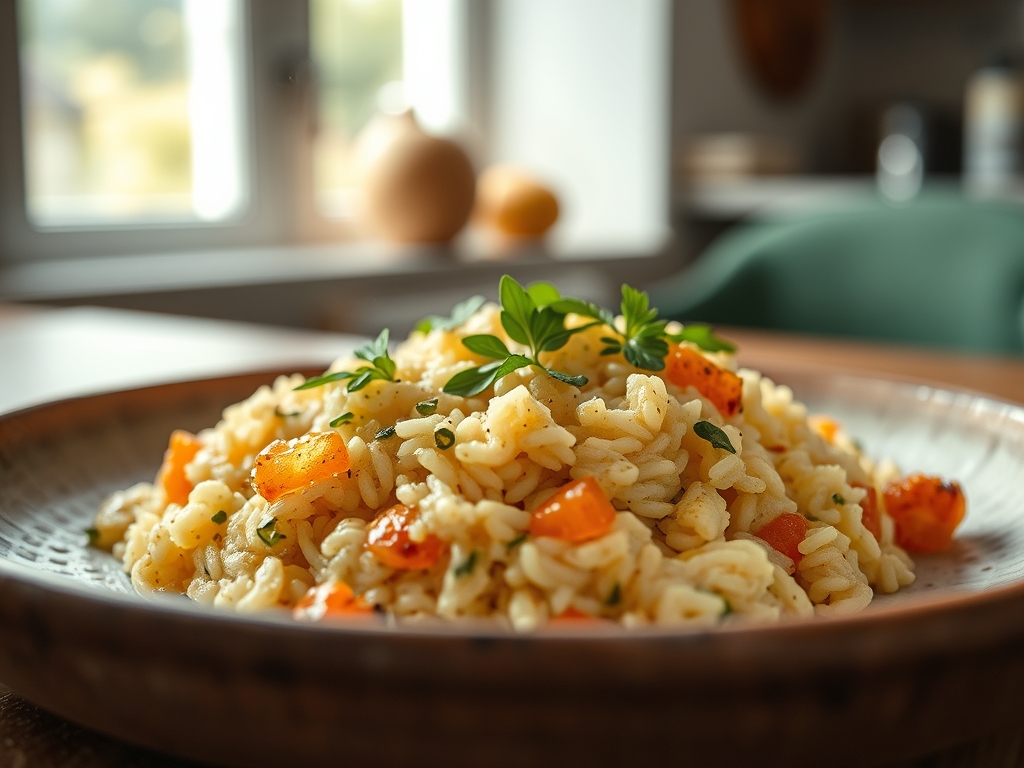 Arroz com leite e raspas de limão rústico