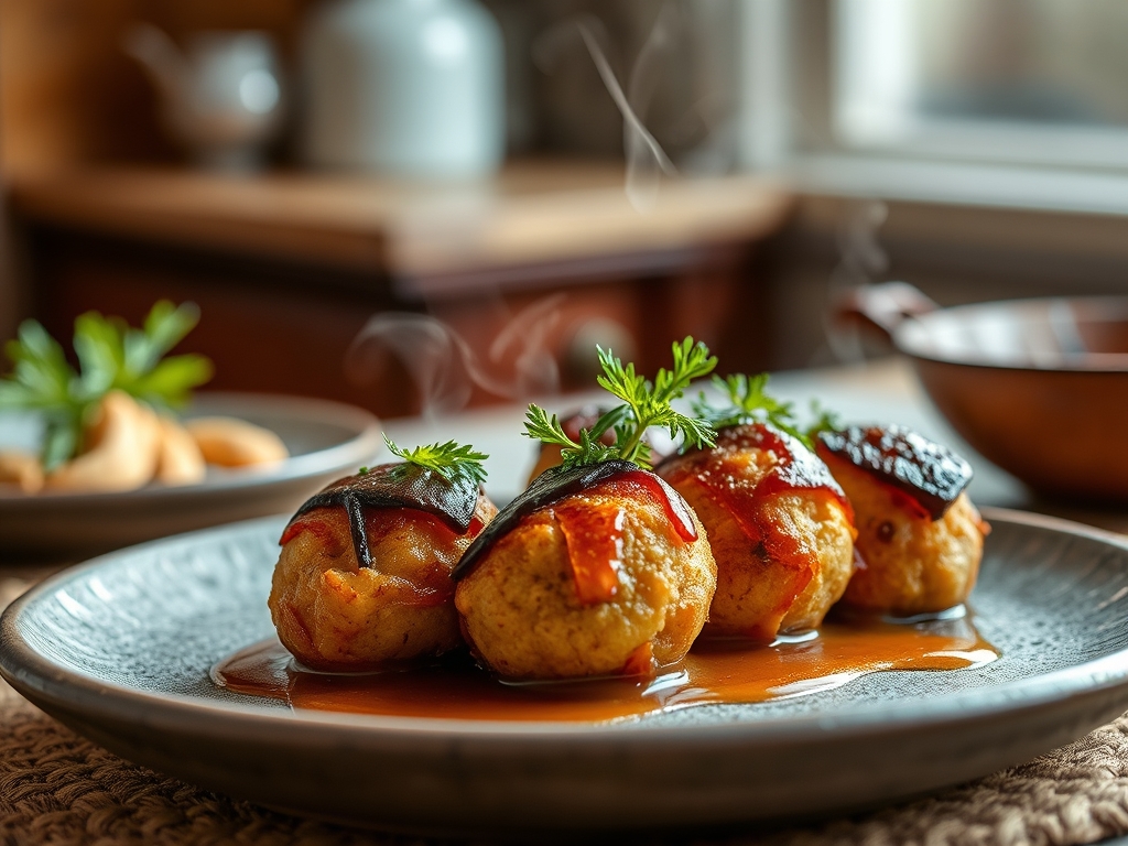 Croquetes de carne de cozido autêntico