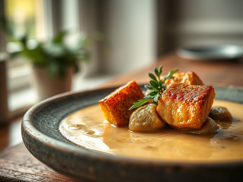 Sopa de feijão com massa e couve